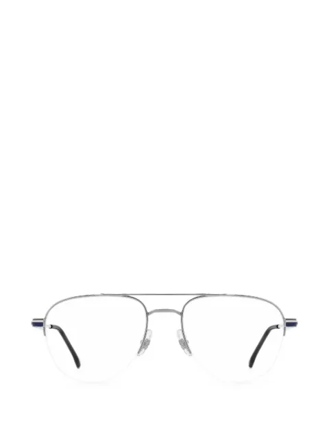Carrera double-bridge pilot-frame glasses