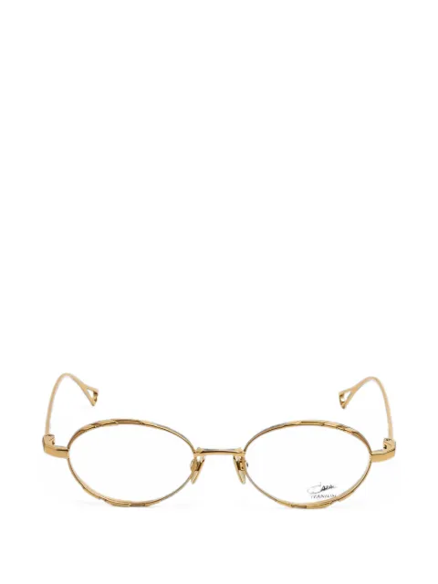 Cazal geometric-frame glasses
