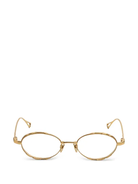 Cazal geometric-frame glasses
