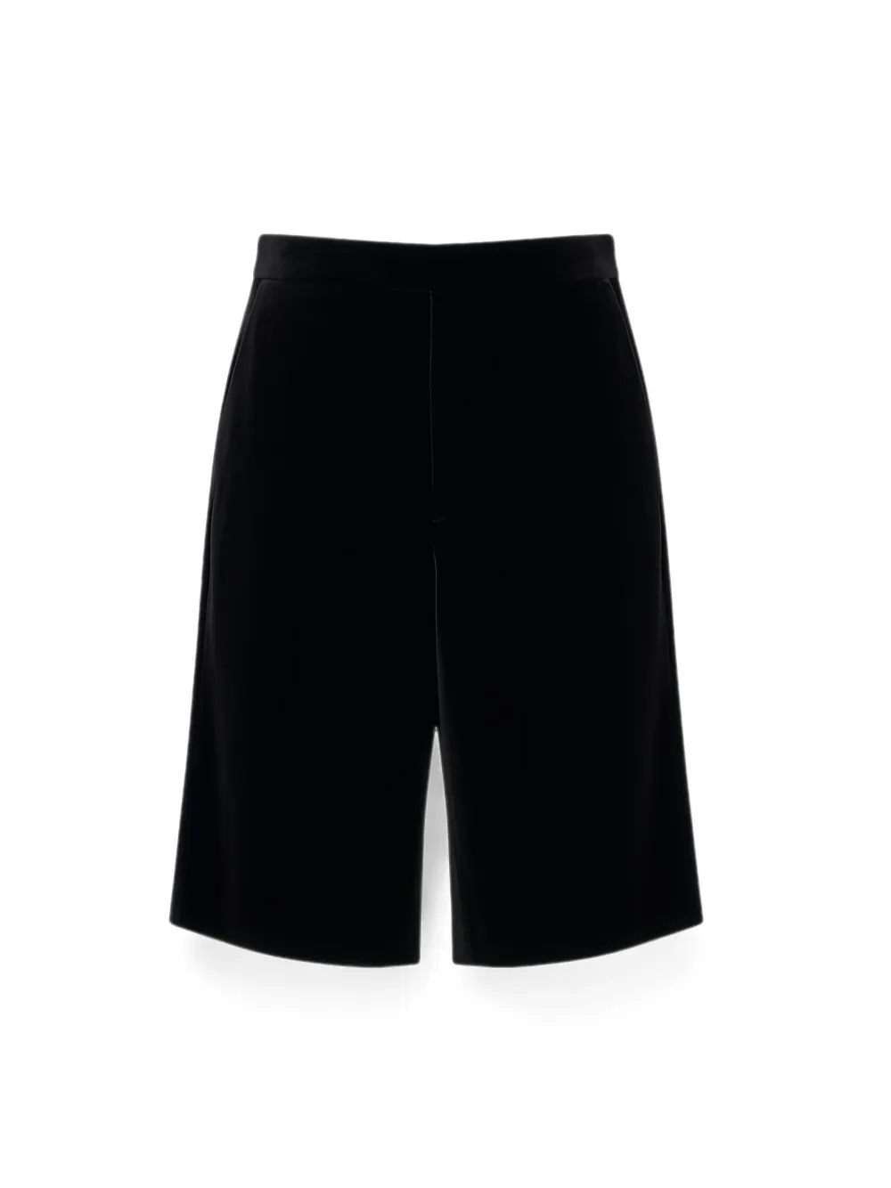 Valentino Garavani Fluwelen shorts Zwart
