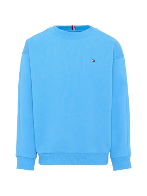 Tommy Hilfiger Junior logo-embroidered sweatshirt