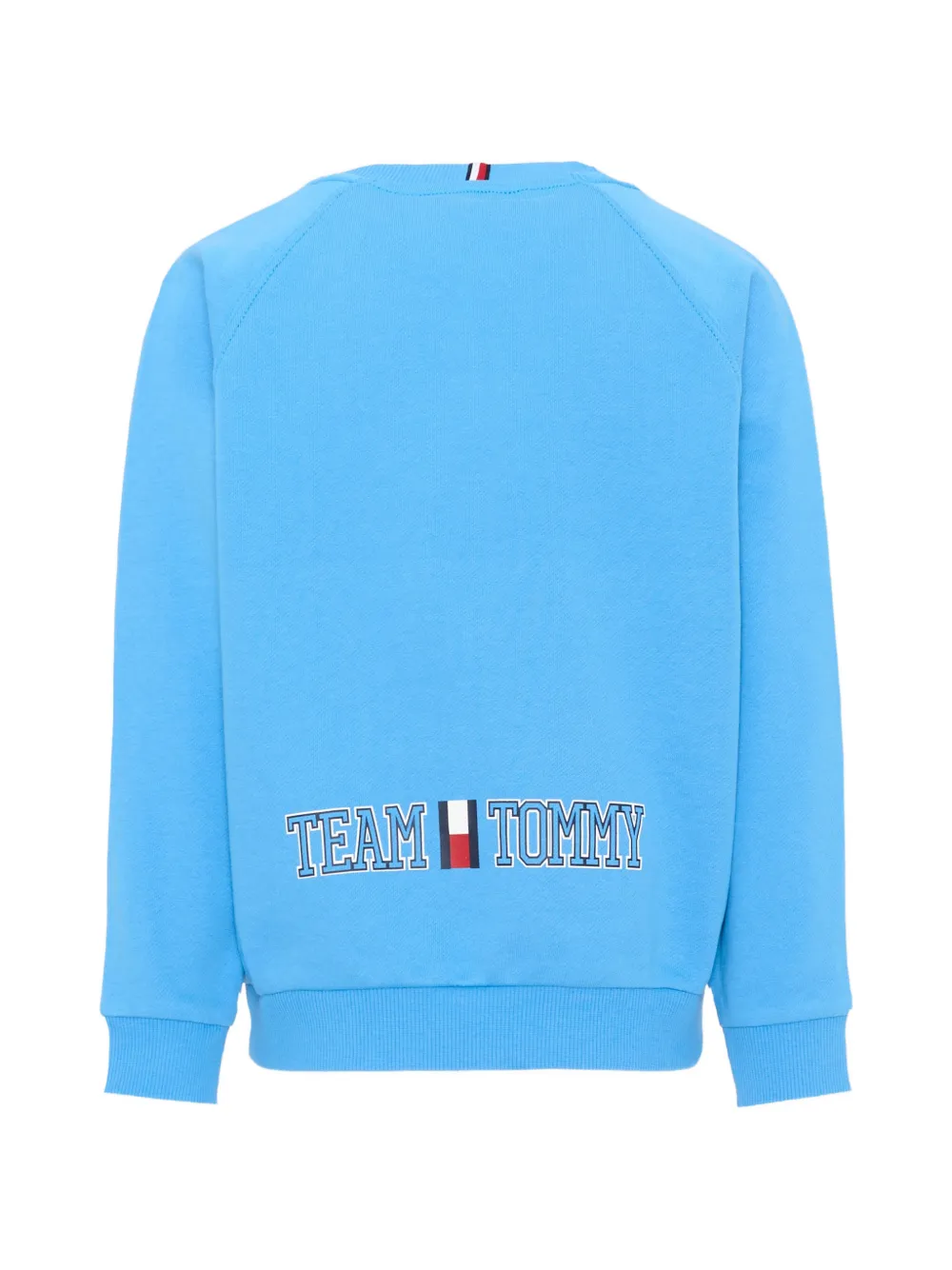 Tommy Hilfiger Junior Sweater met geborduurd logo Blauw