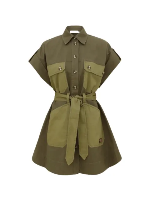 ZIMMERMANN belted mini dress