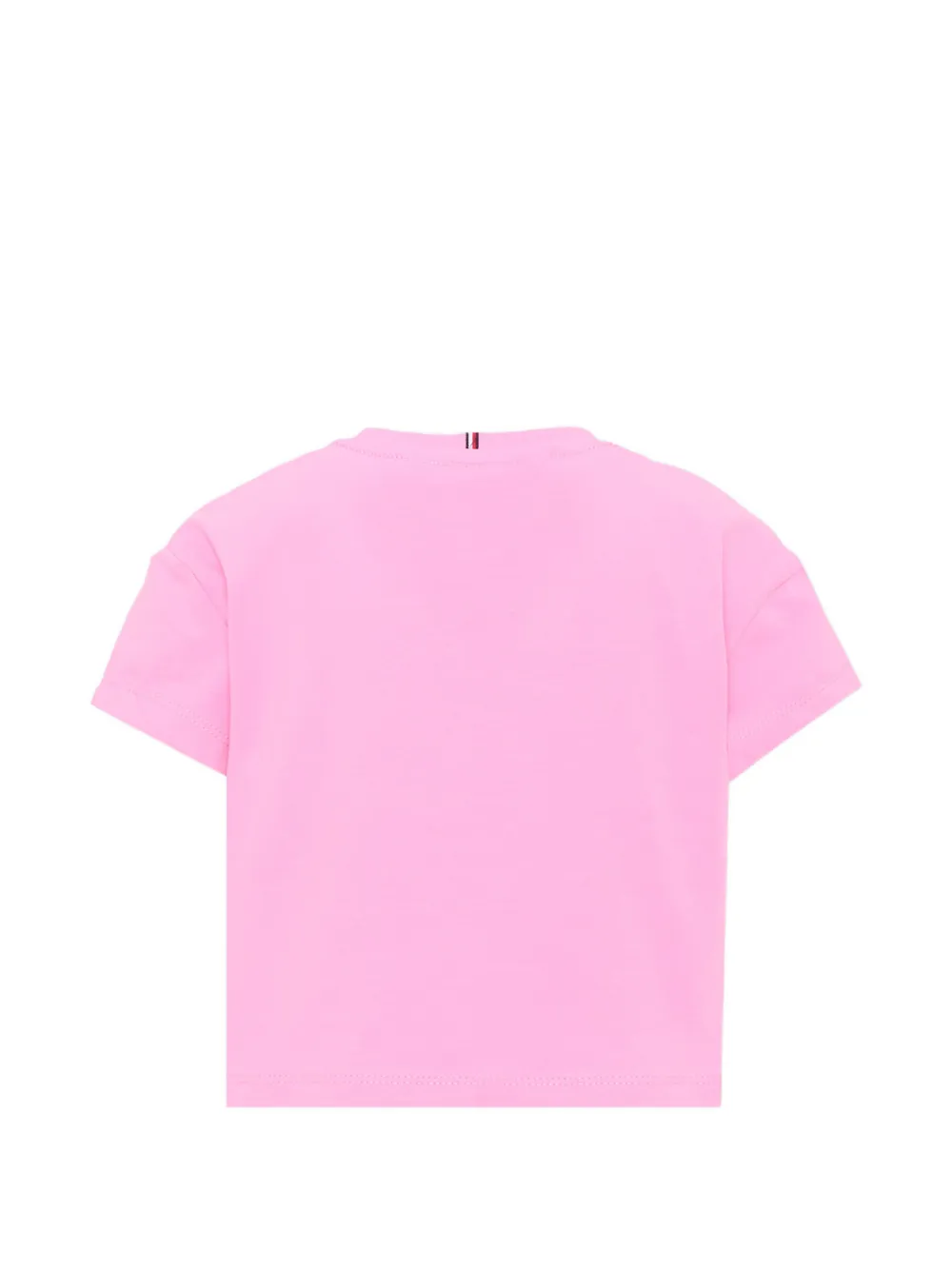 Tommy Hilfiger Junior T-shirt met logoprint Roze