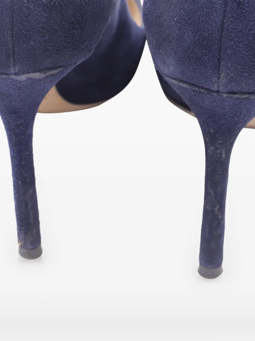 Pre-owned Jimmy Choo Romy Pointed-toe Pumps In Blue