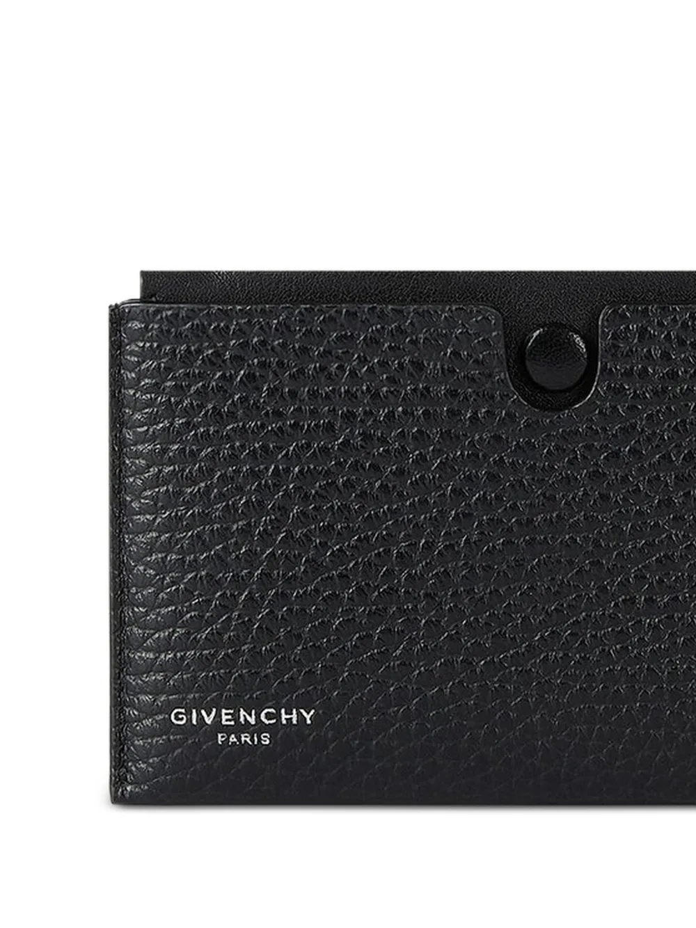 Givenchy Pasjeshouder van bewerkt leer Zwart