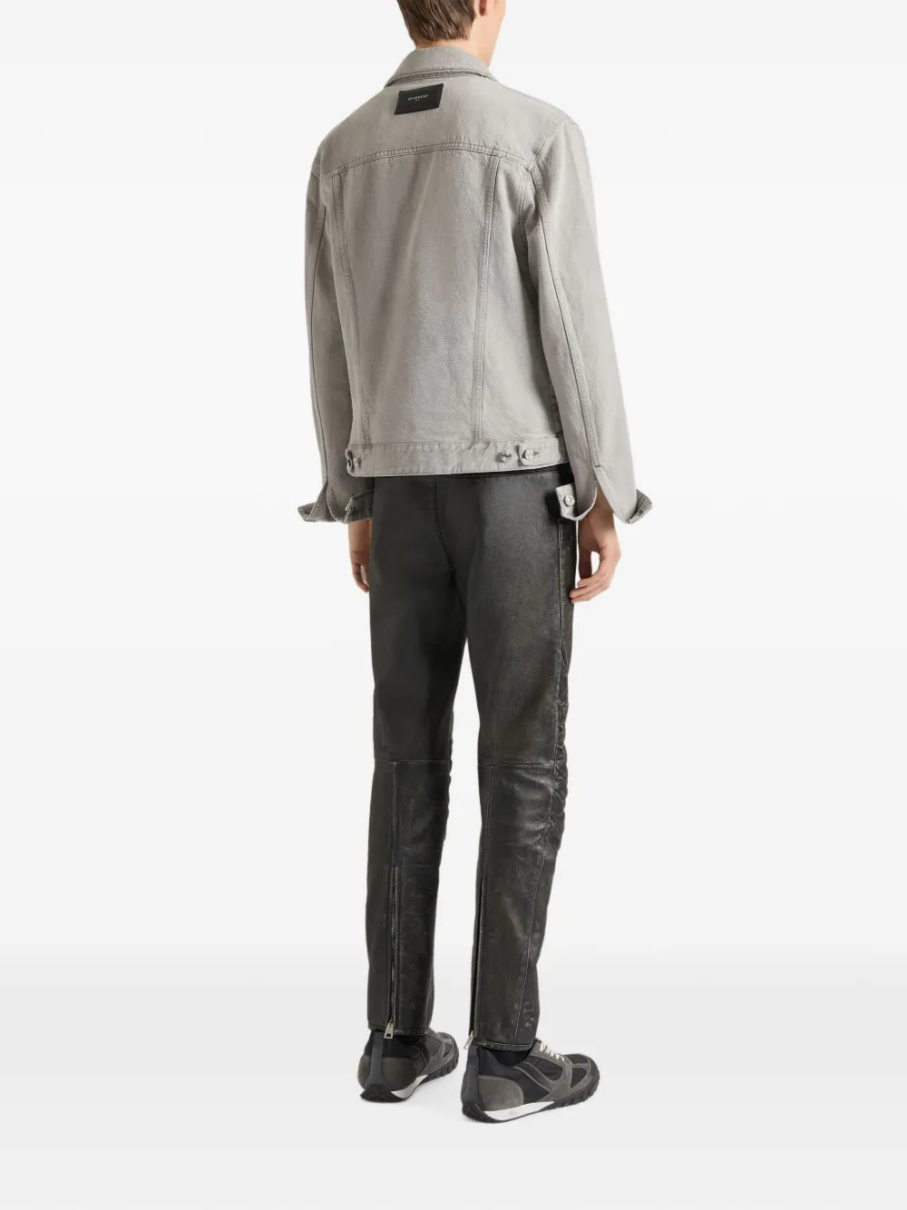 Givenchy Denim jack Grijs