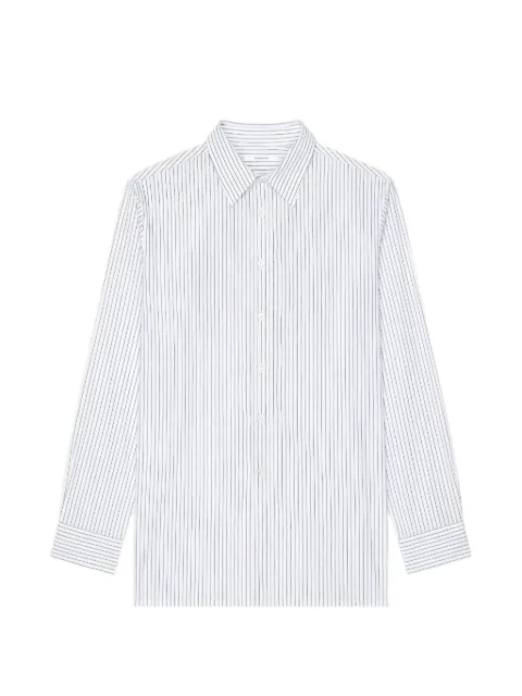 Givenchy striped shirt in poplin with photographic negative