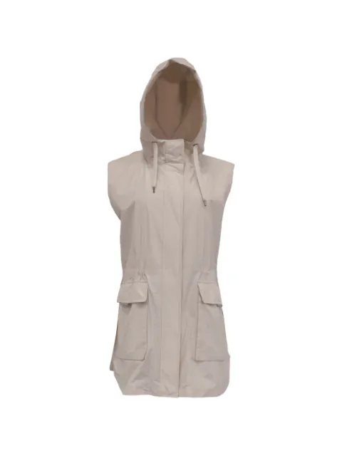 Brunello Cucinelli Vintage hooded vest jacket
