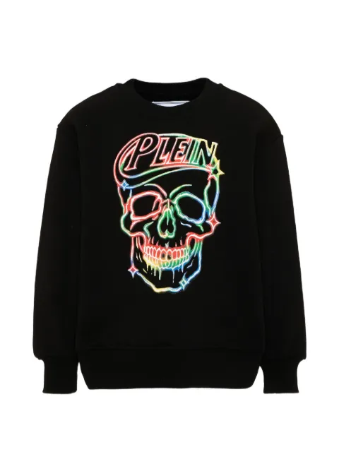 Philipp Plein Junior skull-print sweatshirt