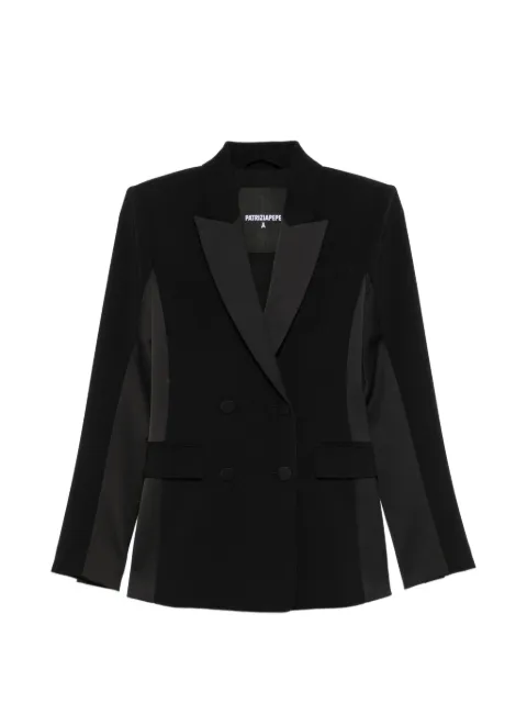 Patrizia Pepe dobbeltradet blazer i crepe