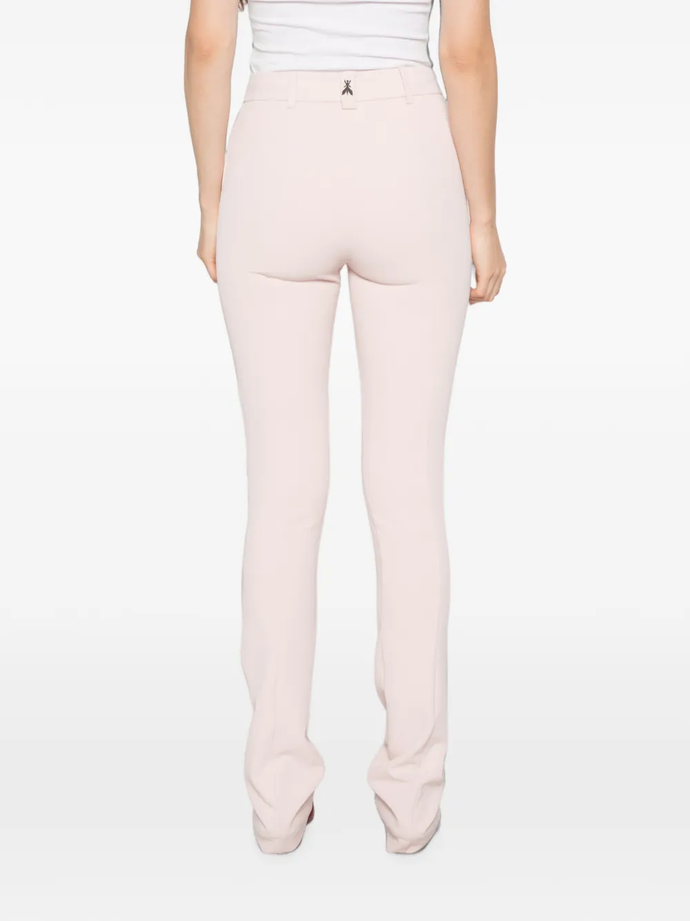 Patrizia Pepe slim-fit trousers Roze