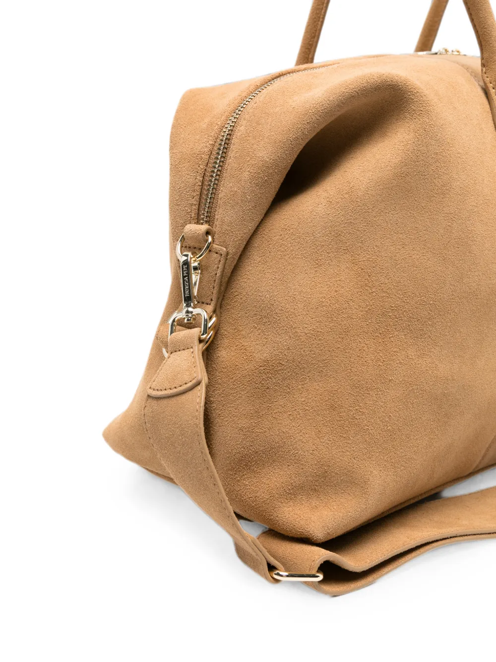 Patrizia Pepe New Business leren shopper Beige