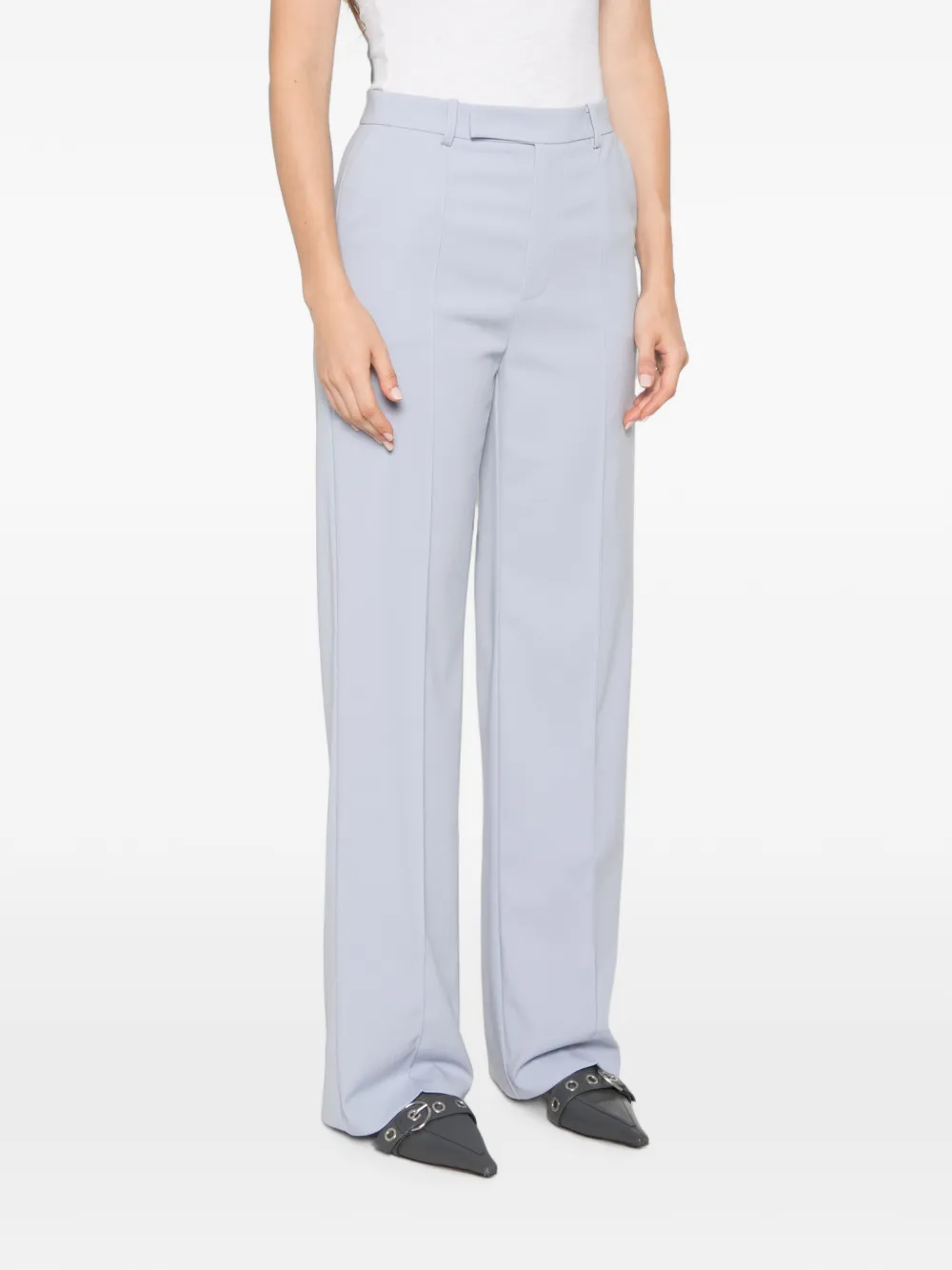 Patrizia Pepe Palazzo plooibroek Blauw