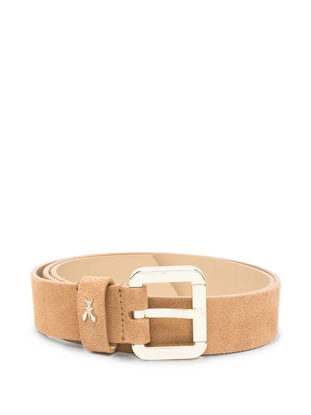 Patrizia Pepe buckle-fastening suede belt - Toni neutri