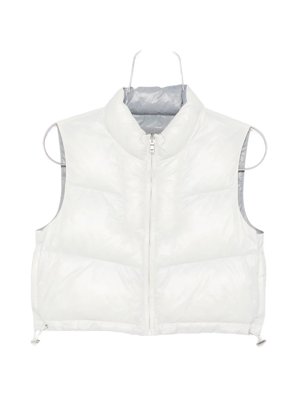 Patrizia Pepe Reversible Padded Vest In Multi
