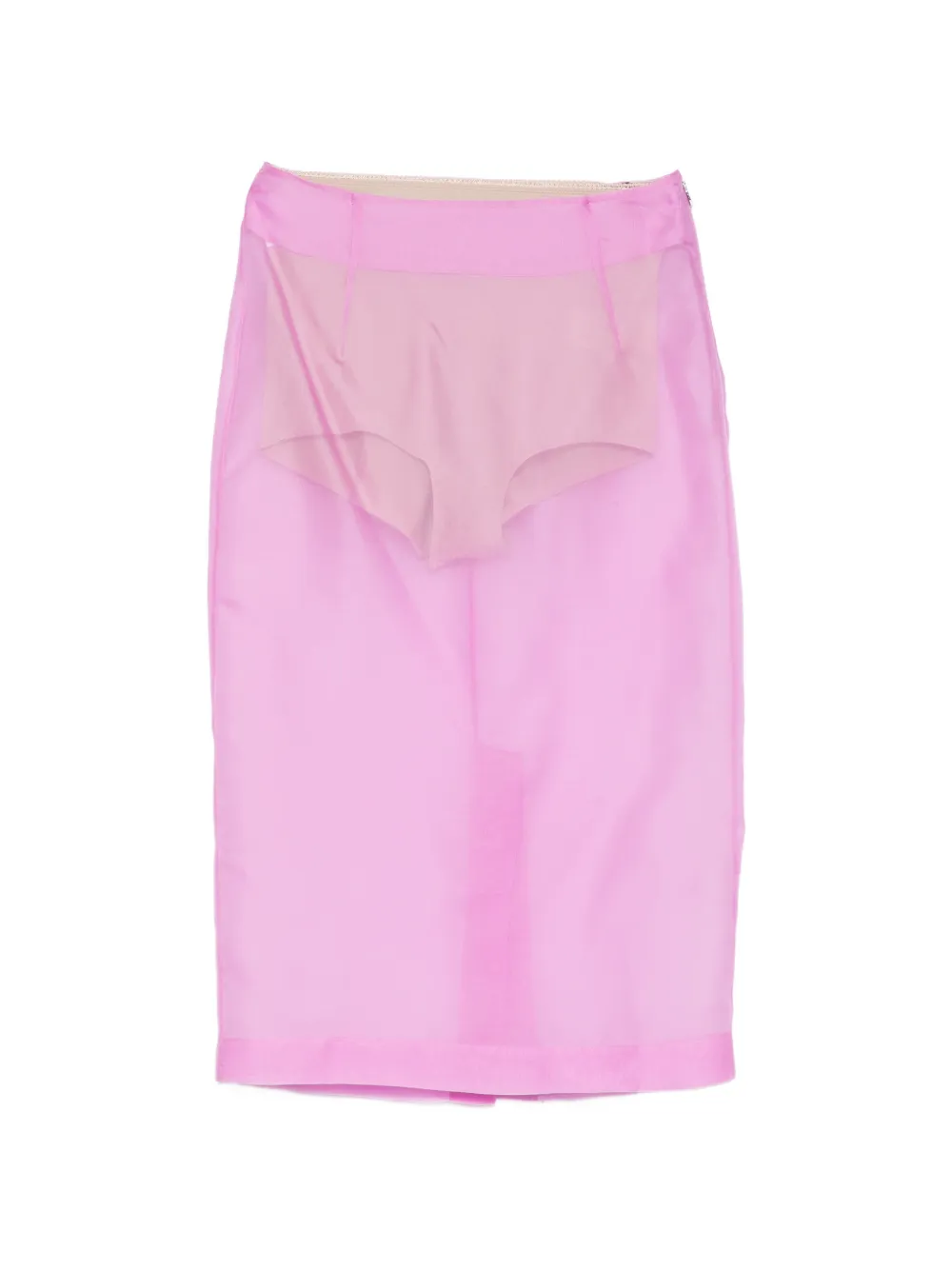 Patrizia Pepe organza skirt - Rosa