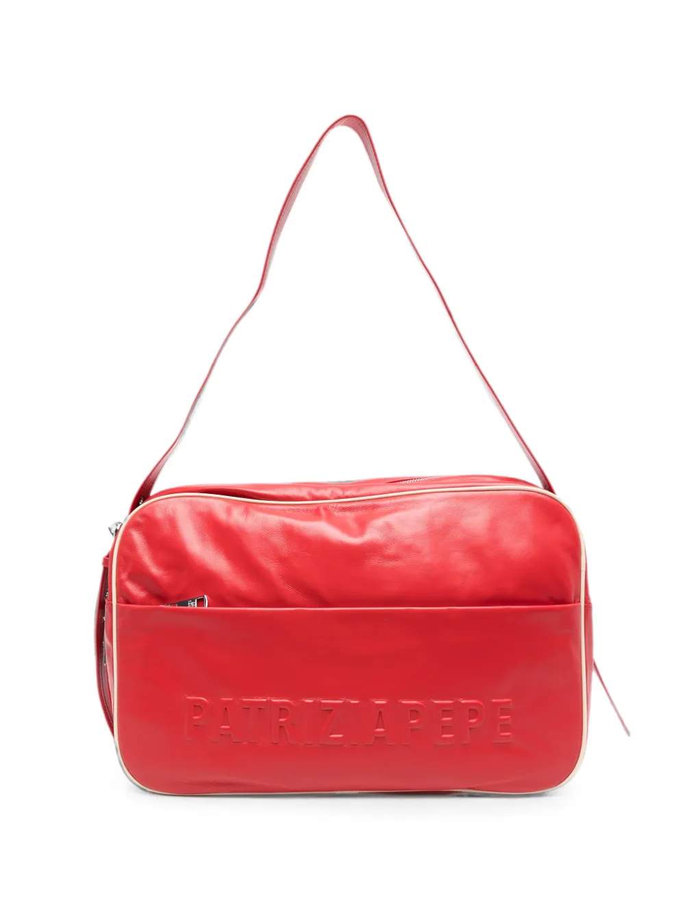Patrizia Pepe logo-embossed cross body bag - Rosso