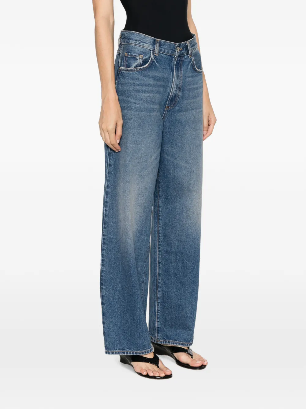 Patrizia Pepe Straight jeans Blauw
