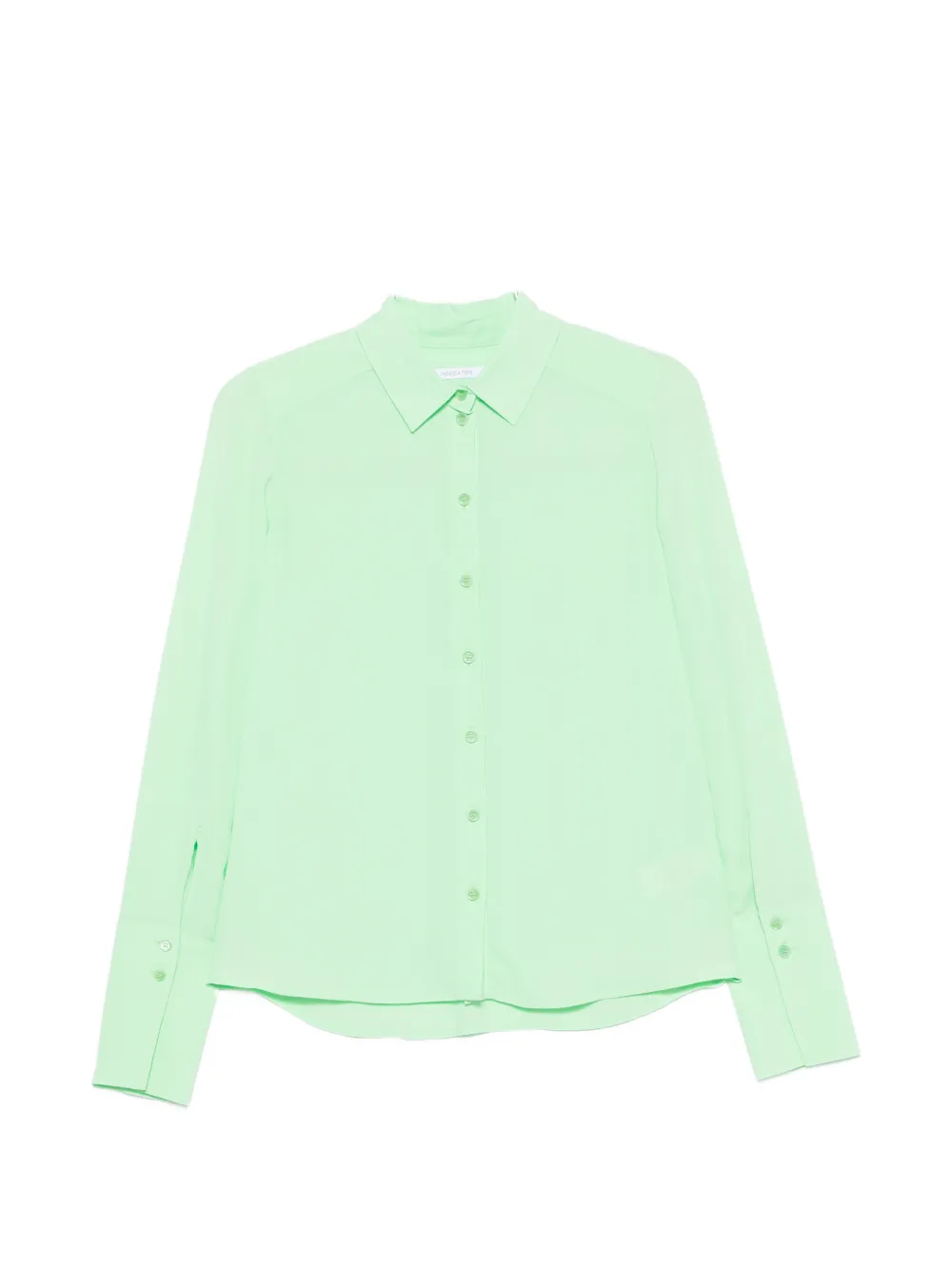 Patrizia Pepe Crêpe Shirt In Blue