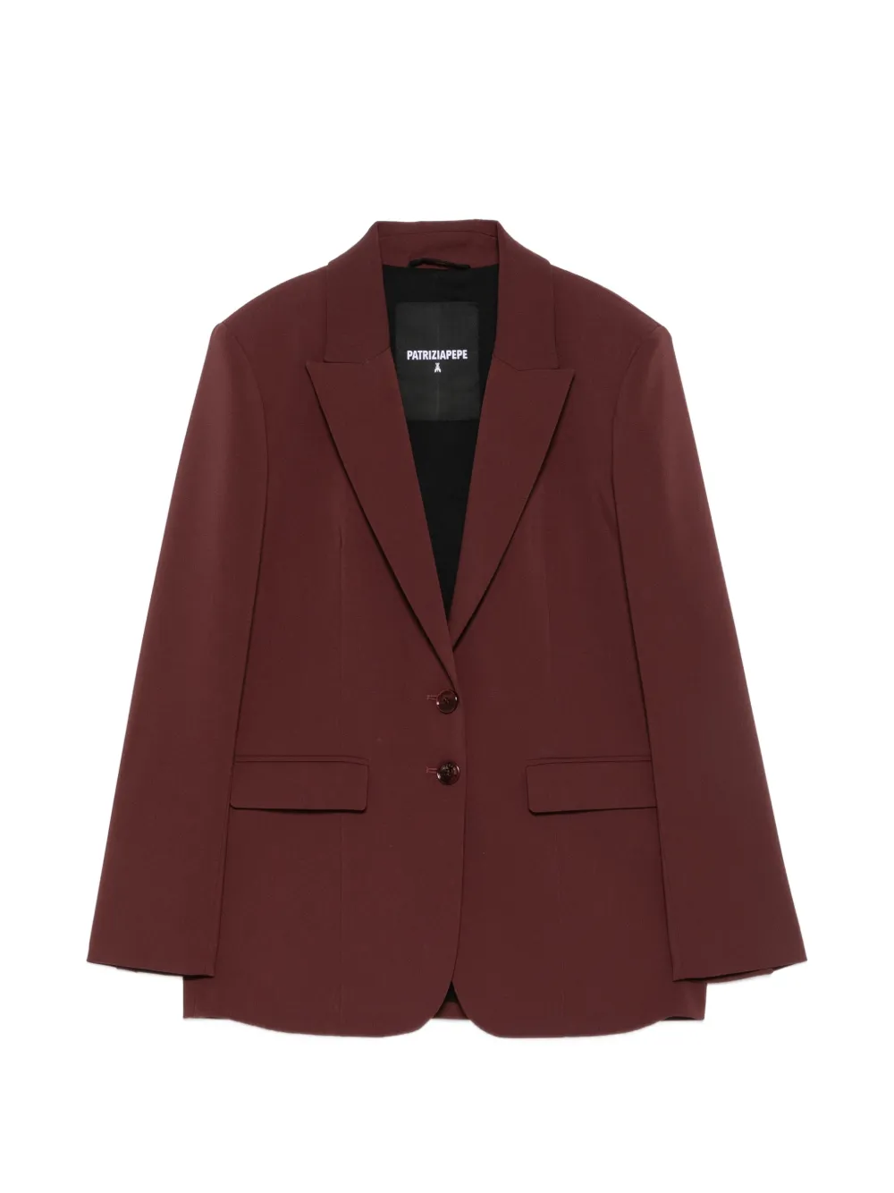 Patrizia Pepe single-breasted blazer - Braun