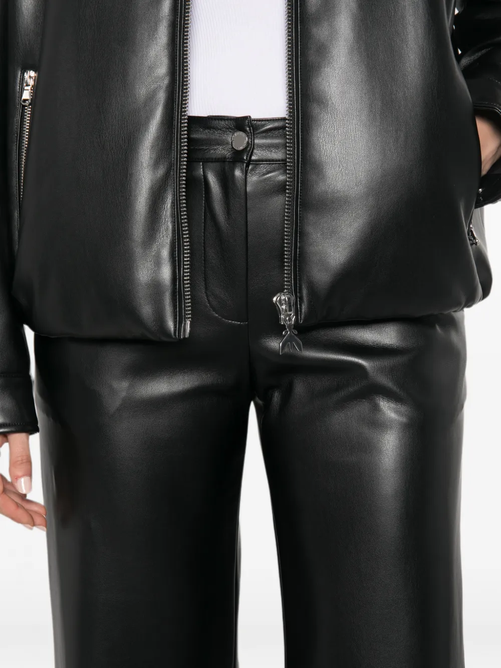 Patrizia Pepe Straight broek Zwart