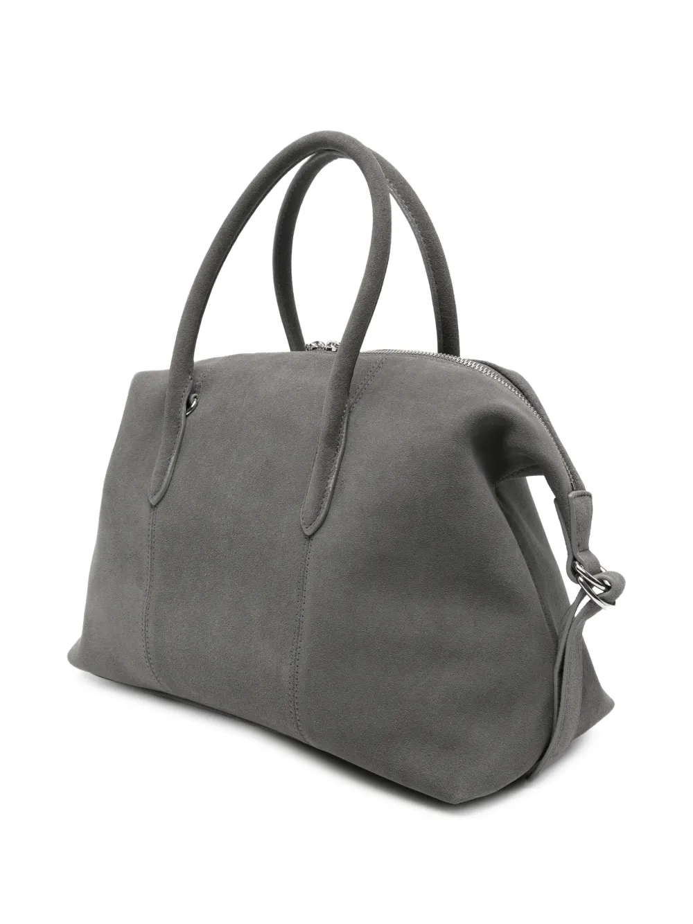 Patrizia Pepe New Business suède shopper Grijs