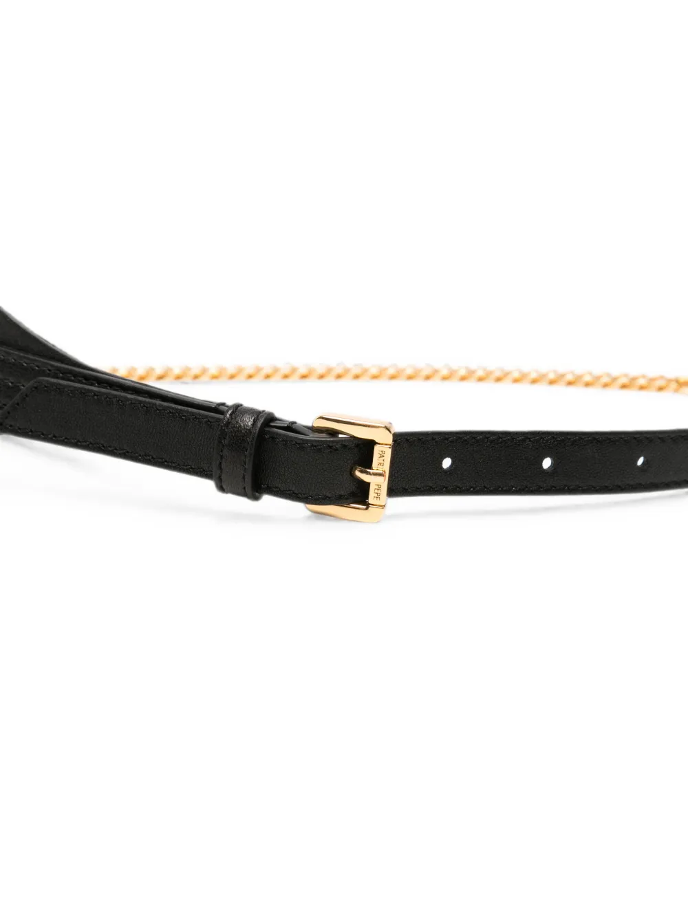 Patrizia Pepe Riem met kettingdetail Goud