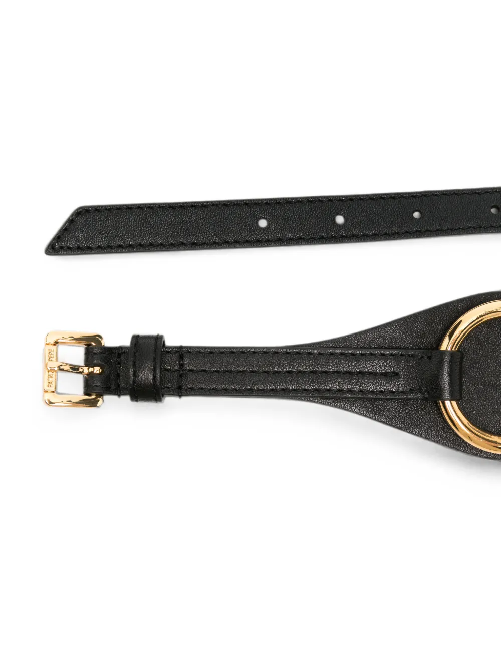 Patrizia Pepe Riem met kettingdetail Goud