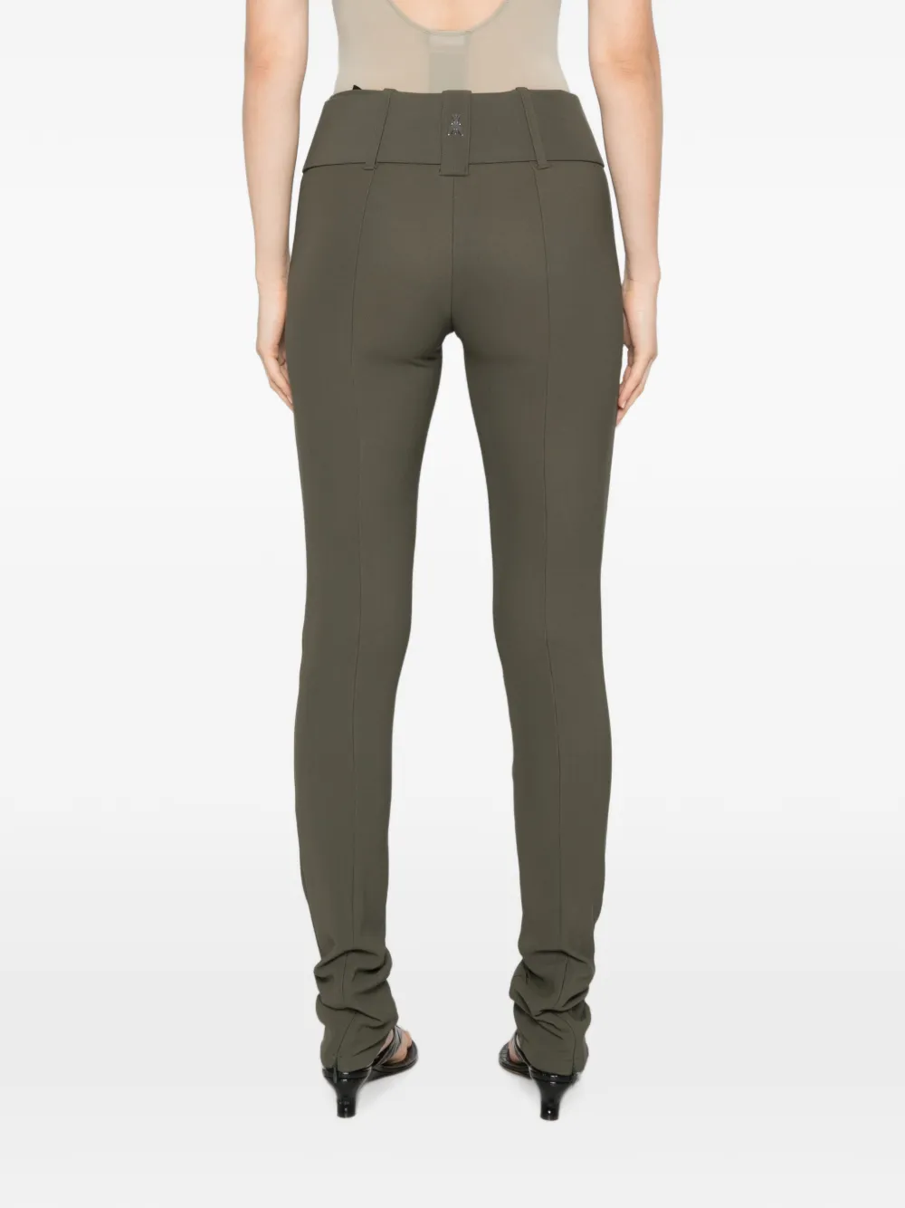Patrizia Pepe Slim-fit broek Groen