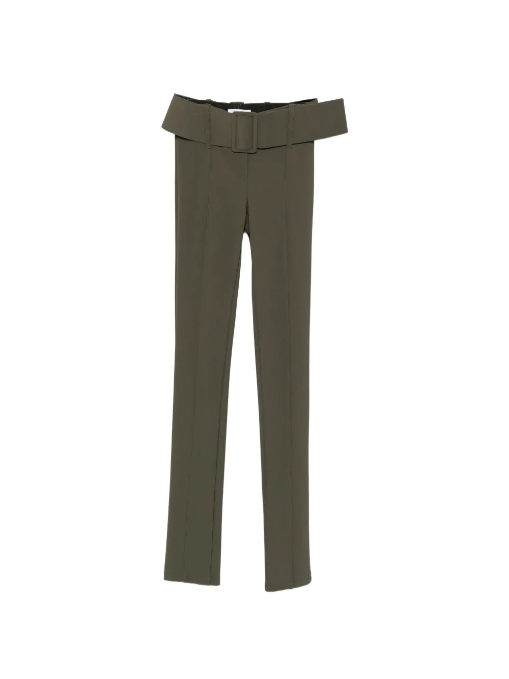 Patrizia Pepe belted slim-fit trousers