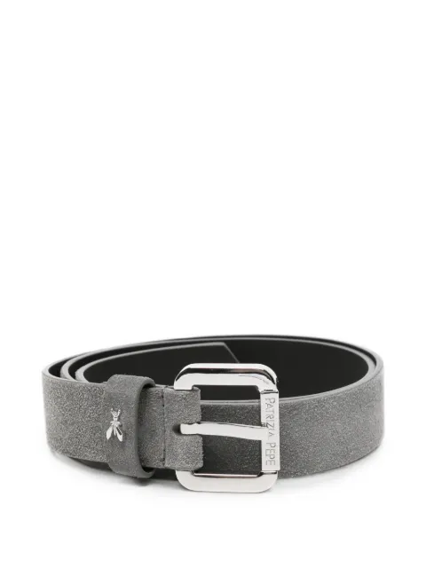 Patrizia Pepe logo-detail suede belt