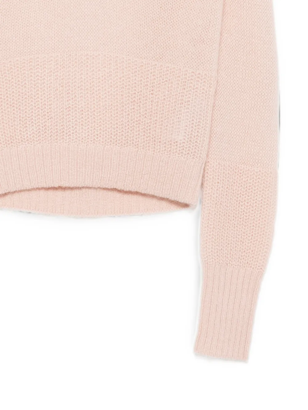 Patrizia Pepe Polotop van mohairwolblend Roze