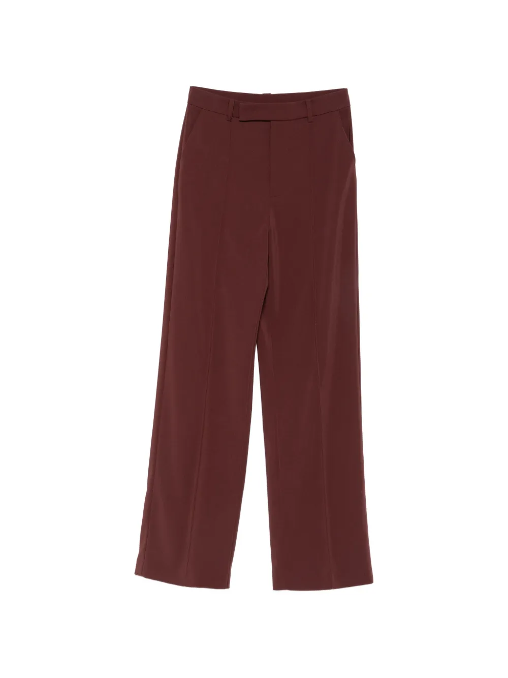 Patrizia Pepe Hose mit geradem Bein - Braun
