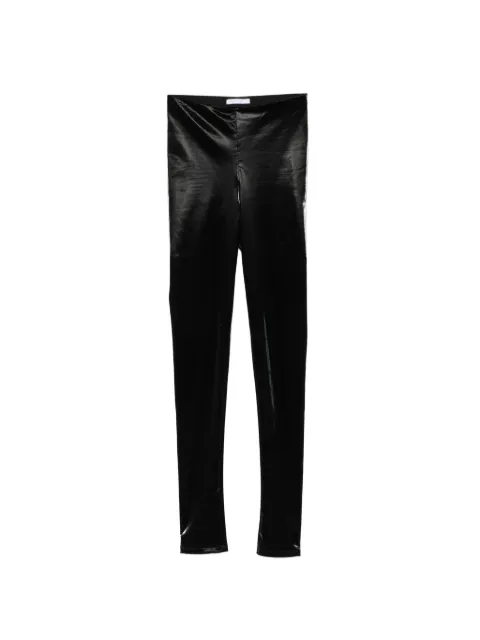 Patrizia Pepe coated leggings