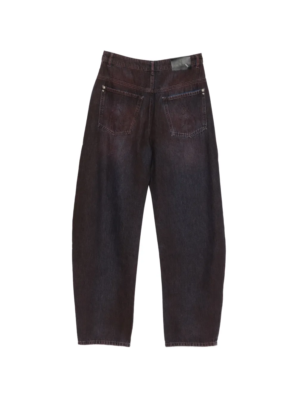 Patrizia Pepe Jeans met barrel pijpen Blauw