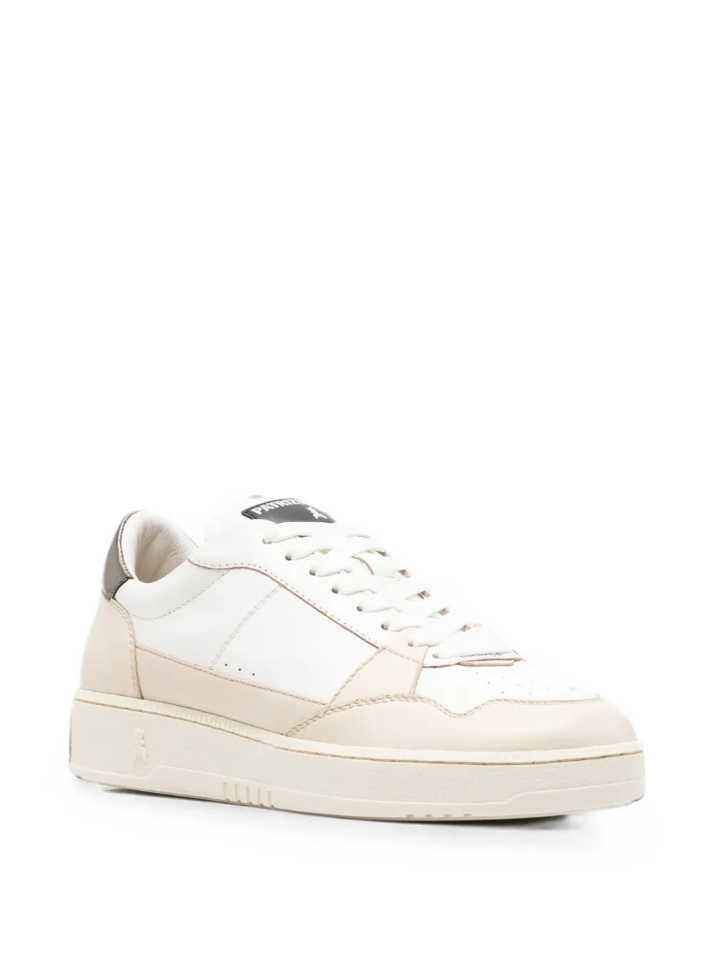 Patrizia Pepe Fly '93 laminated sneakers Wit