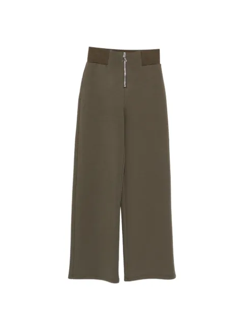 Patrizia Pepe zip-fastening wide-leg trousers