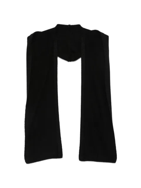 Patrizia Pepe hooded knit scarf