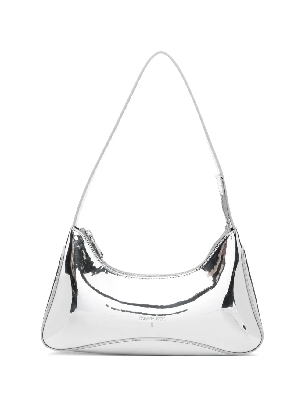 Patrizia Pepe metallic-effect shoulder bag - Argento