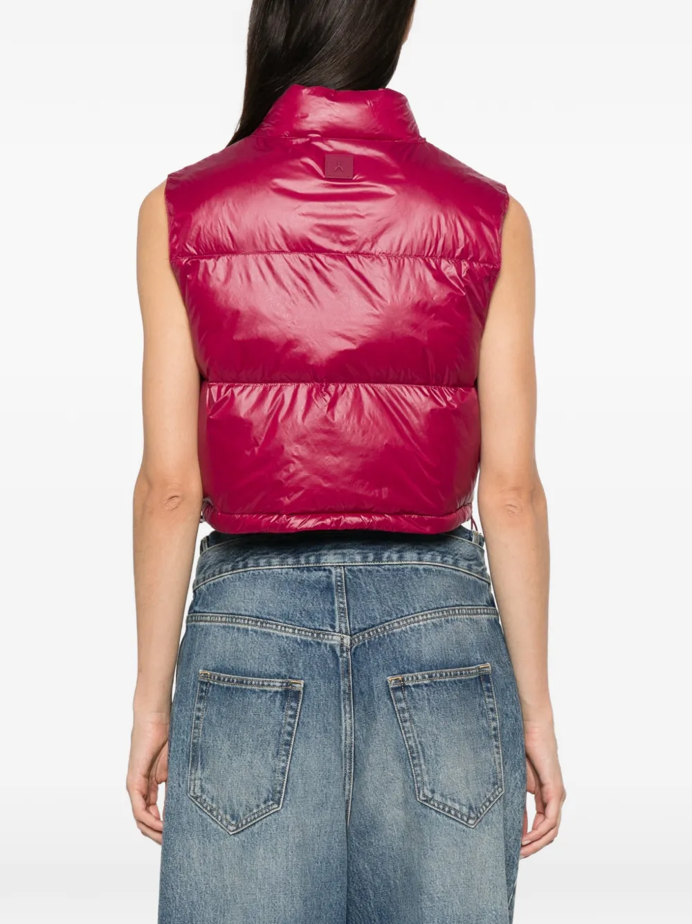 Patrizia Pepe Omkeerbare bodywarmer Rood
