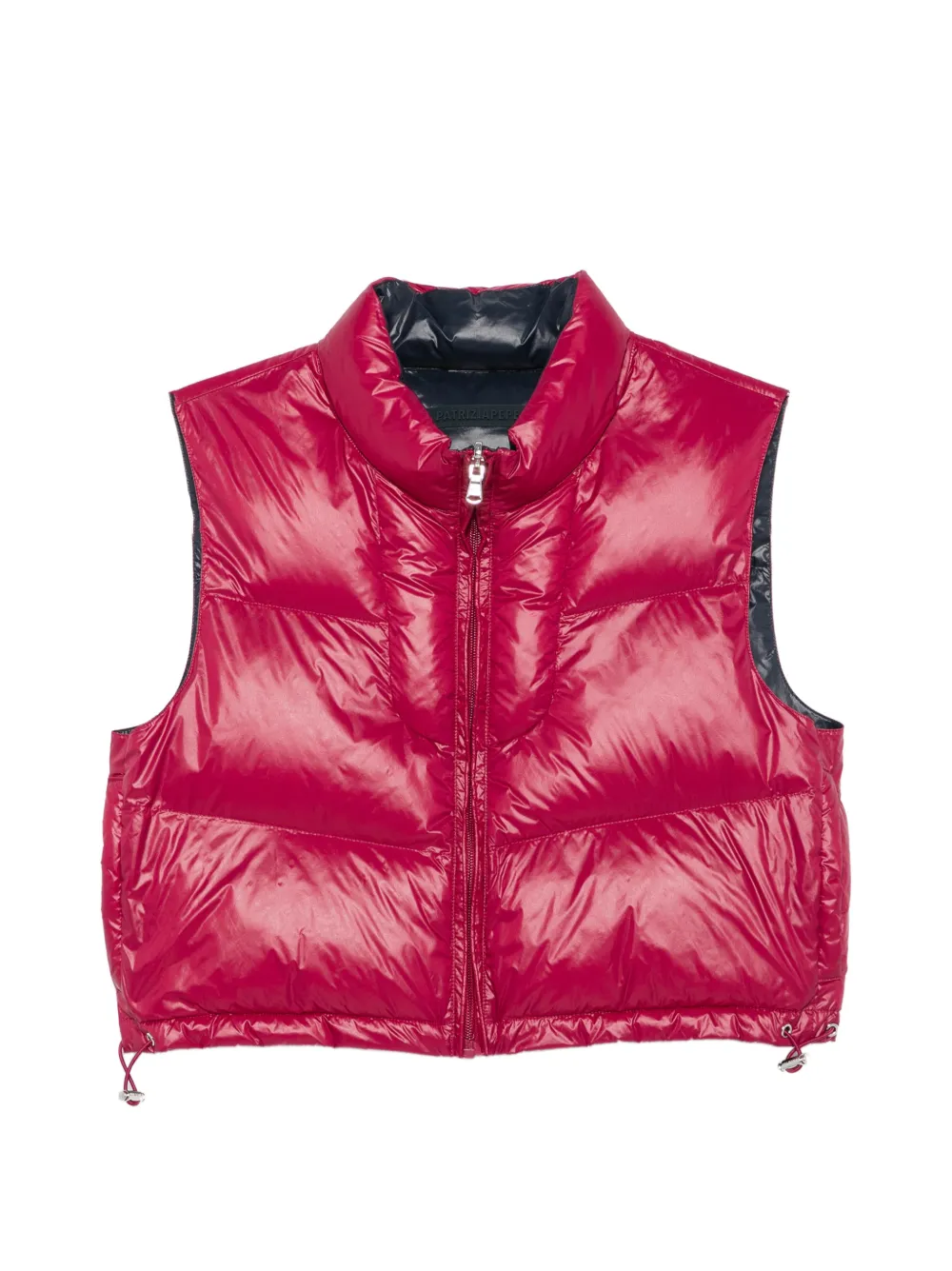 Patrizia Pepe reversible padded vest - Rot
