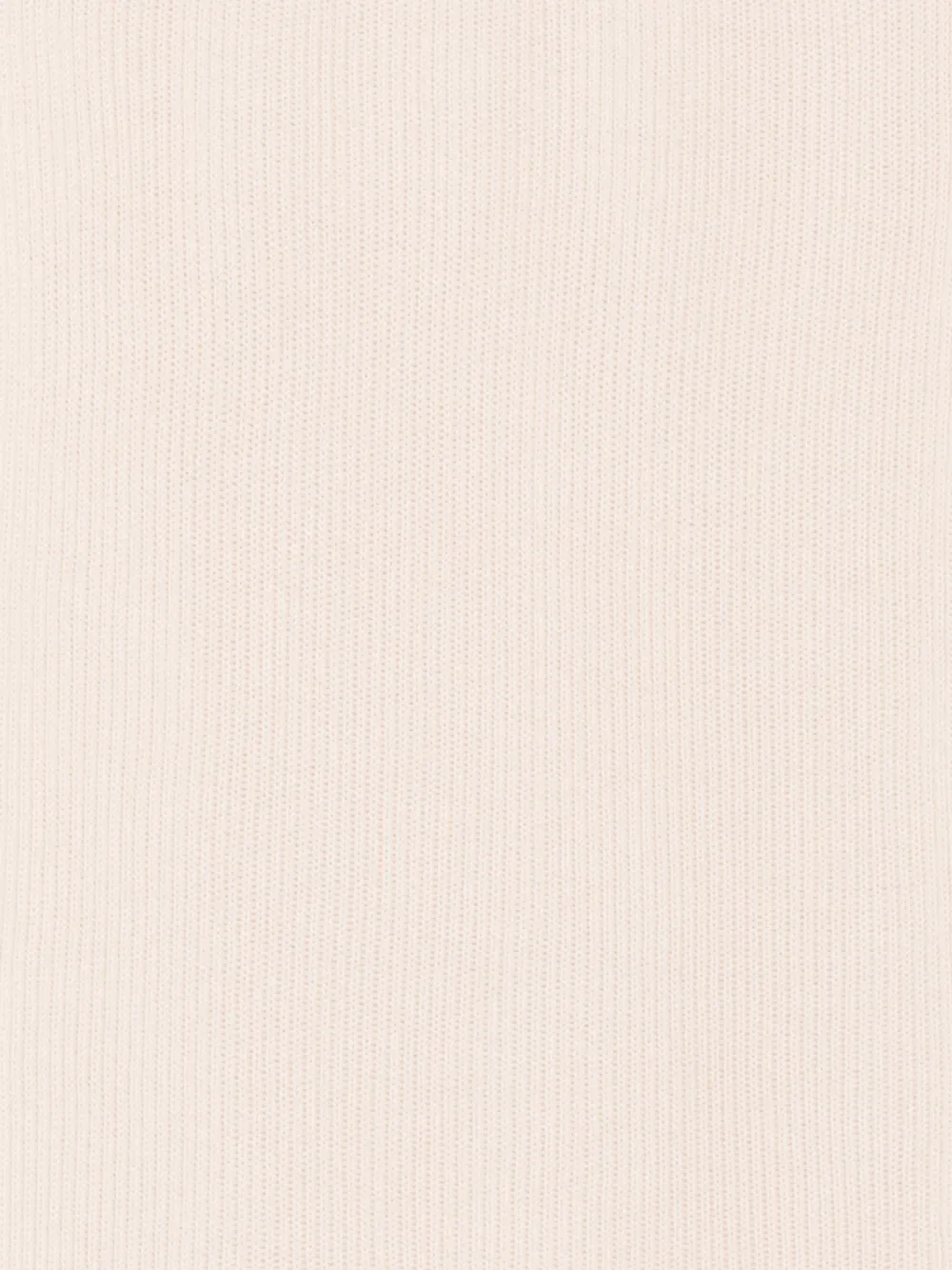 Patrizia Pepe Ribgebreide sjaal met franje Beige