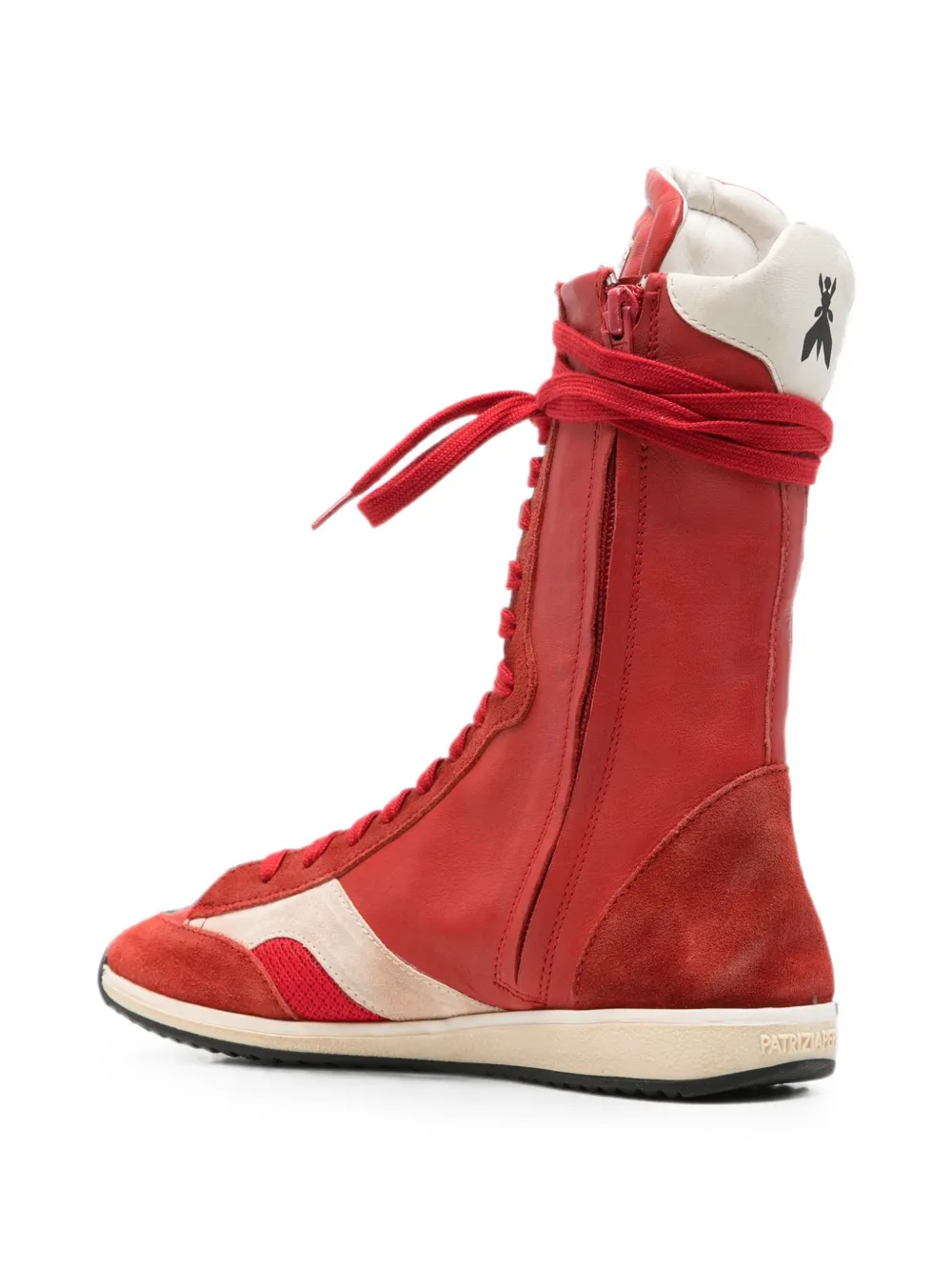 Patrizia Pepe Racing Skin '93 sneakers Rood