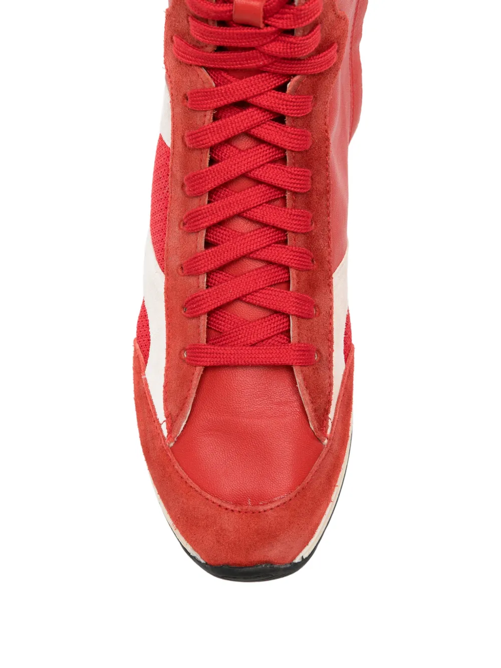 Patrizia Pepe Racing Skin '93 sneakers Rood