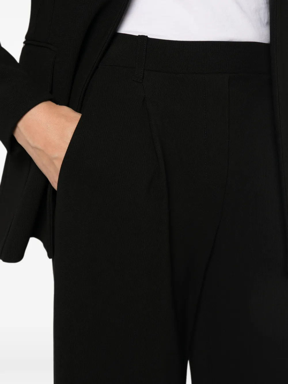 Patrizia Pepe Palazzo plooibroek Zwart