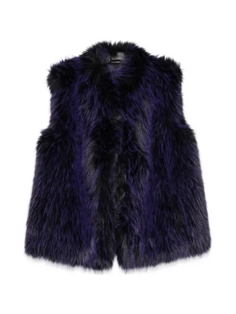 Patrizia Pepe fluffy gilet