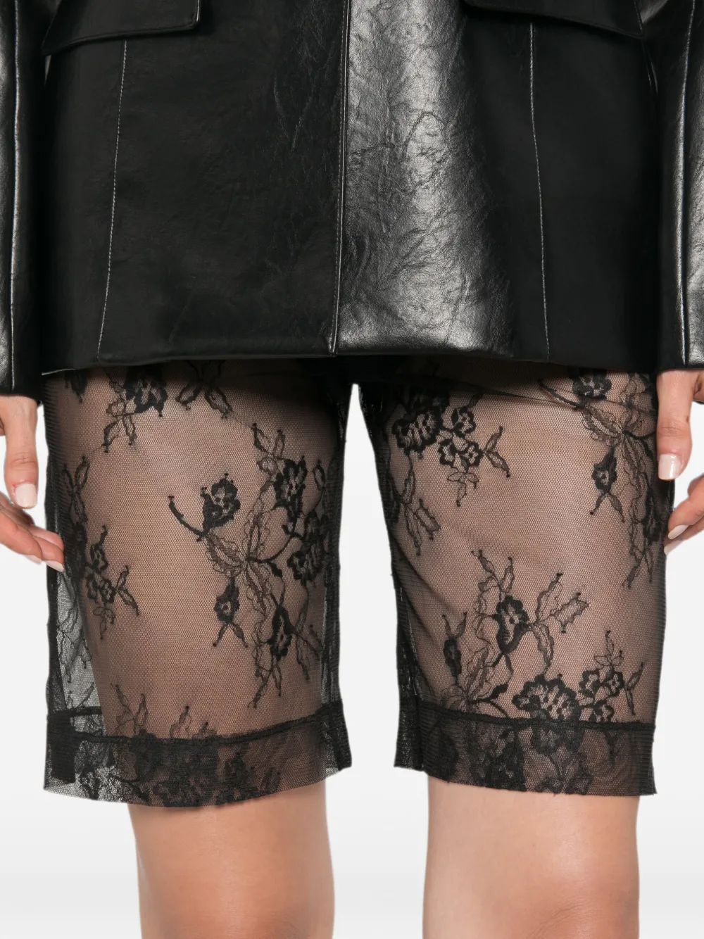 Patrizia Pepe Bermuda shorts Zwart