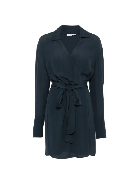 Patrizia Pepe tie-waist wrap dress