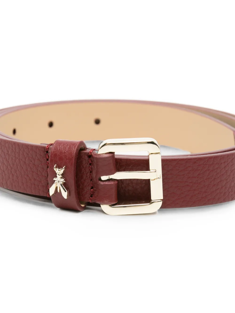 Patrizia Pepe Leren riem Rood